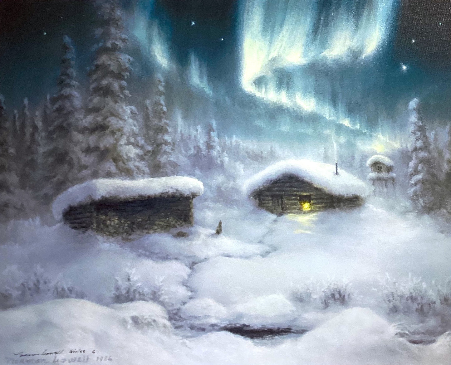 'In for the Winter' signed giclée print