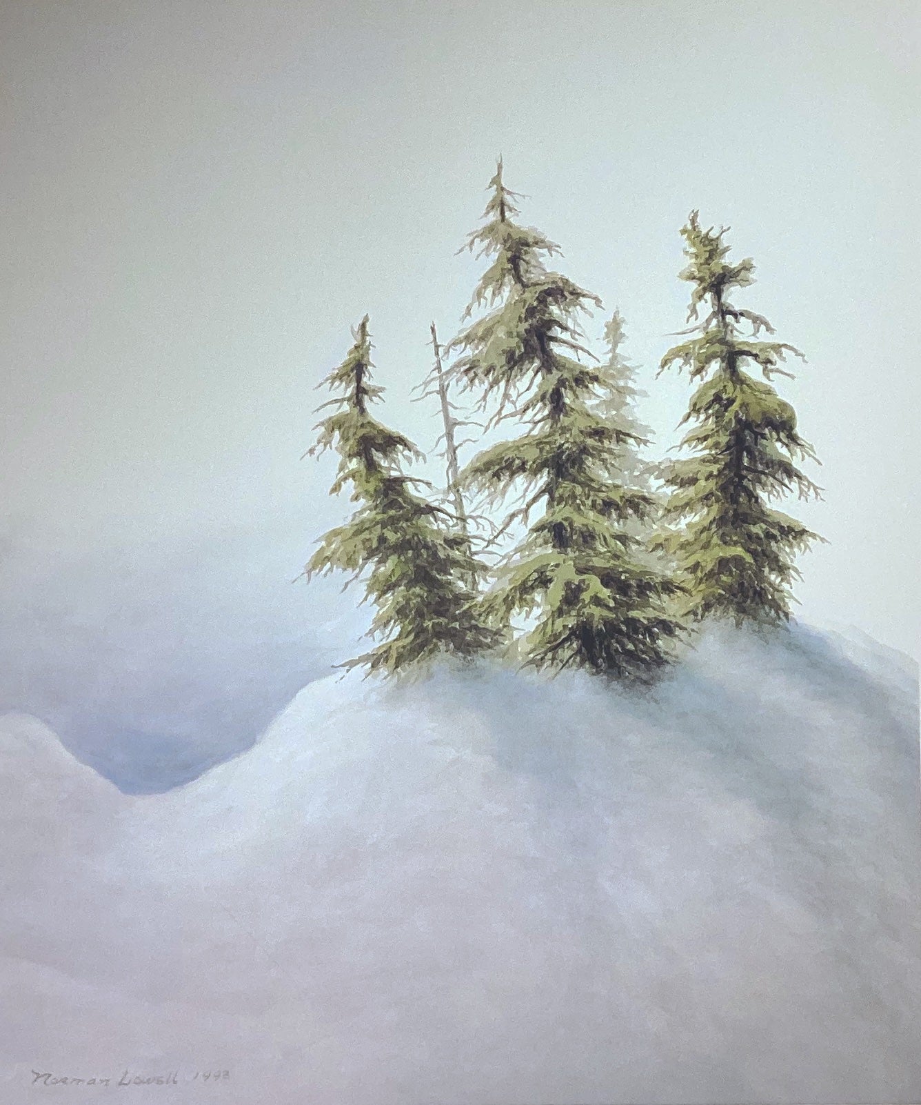 'Sentinels' signed lithograph print