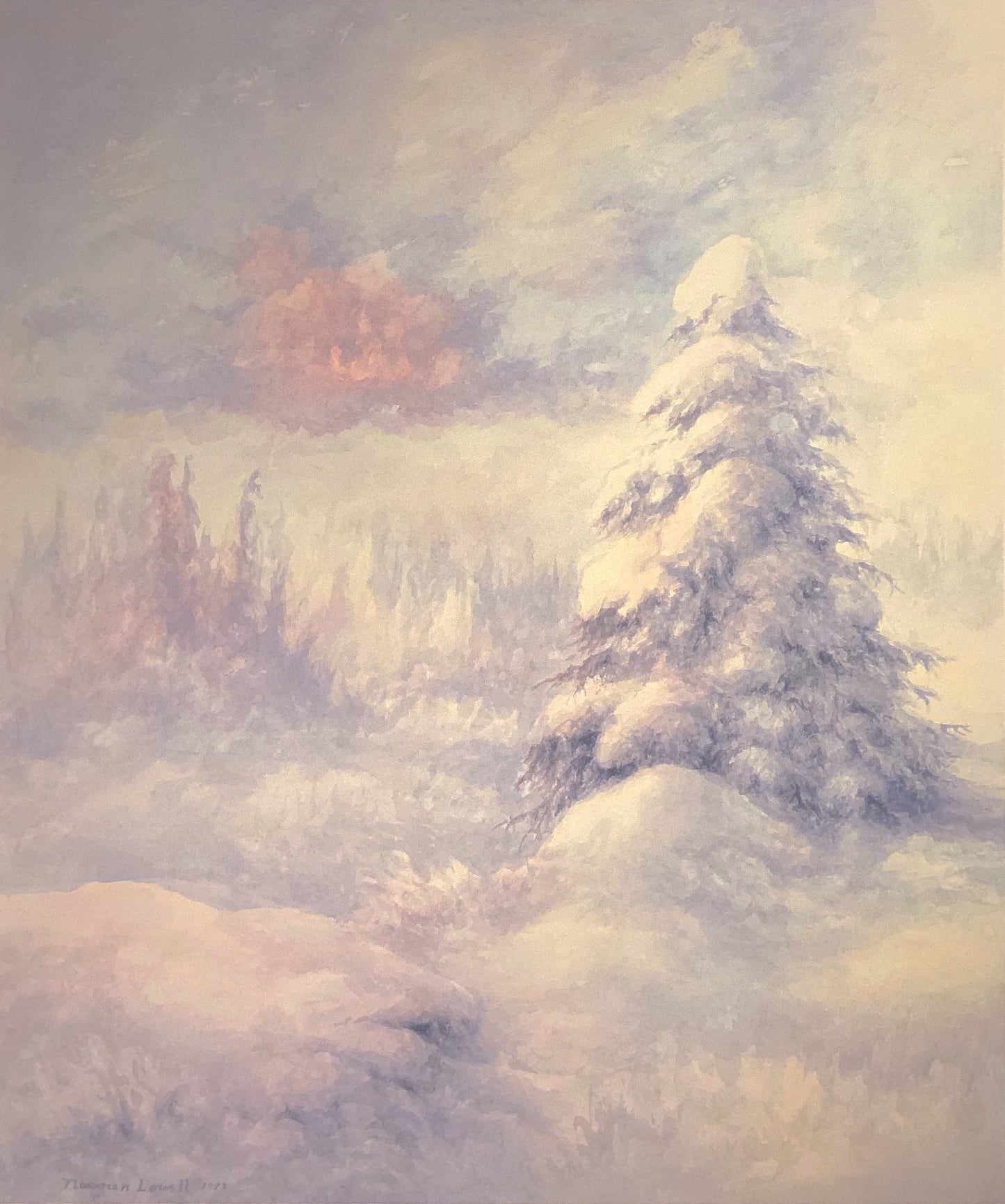 'The Soft Touch of Morning Light' signed lithograph print