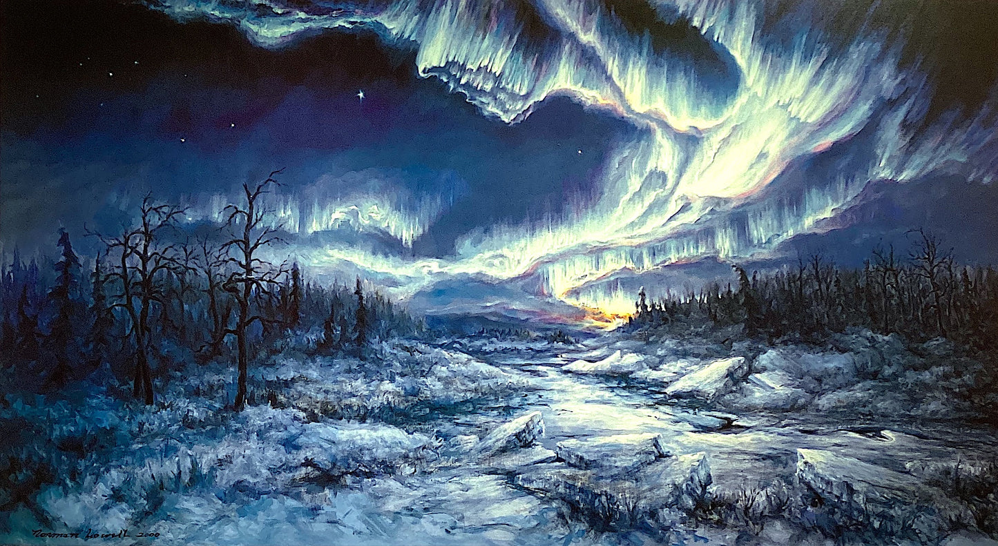 'Spirit of the North' lithograph signed print